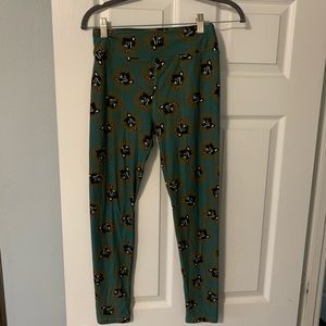 LuLaroe super soft leggings with retro cat